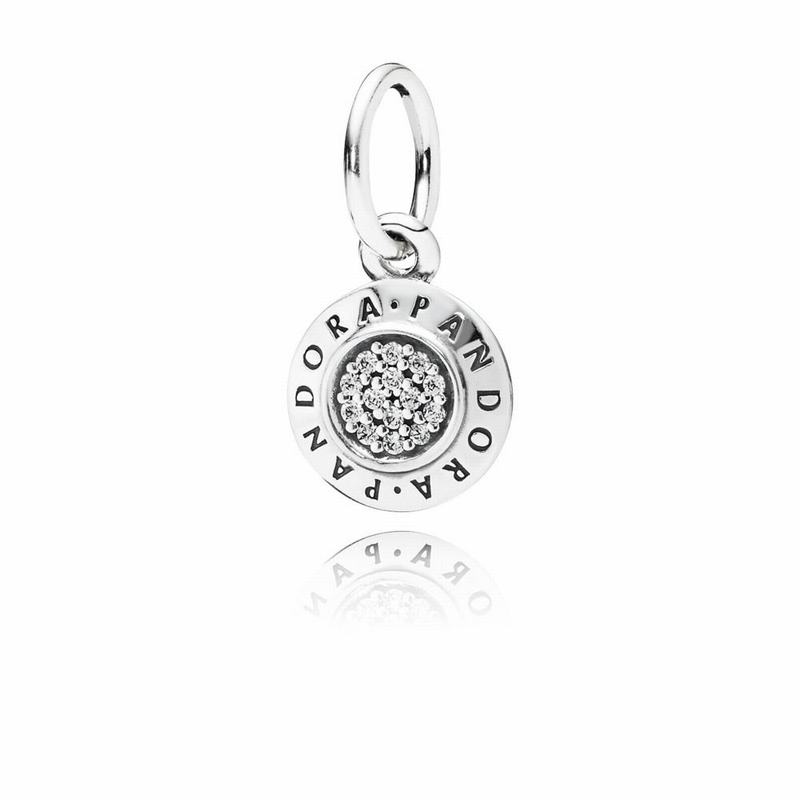 Pandora Signature Pendant Outlet NZ, Sterling Silver (605821-RZH)